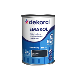 Emakol antracyt RAL7016 0,9 L ftal.
